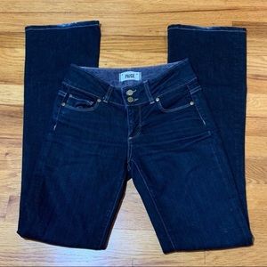 PAIGE Hidden Hills High Rise Bootcut Stretch Jeans